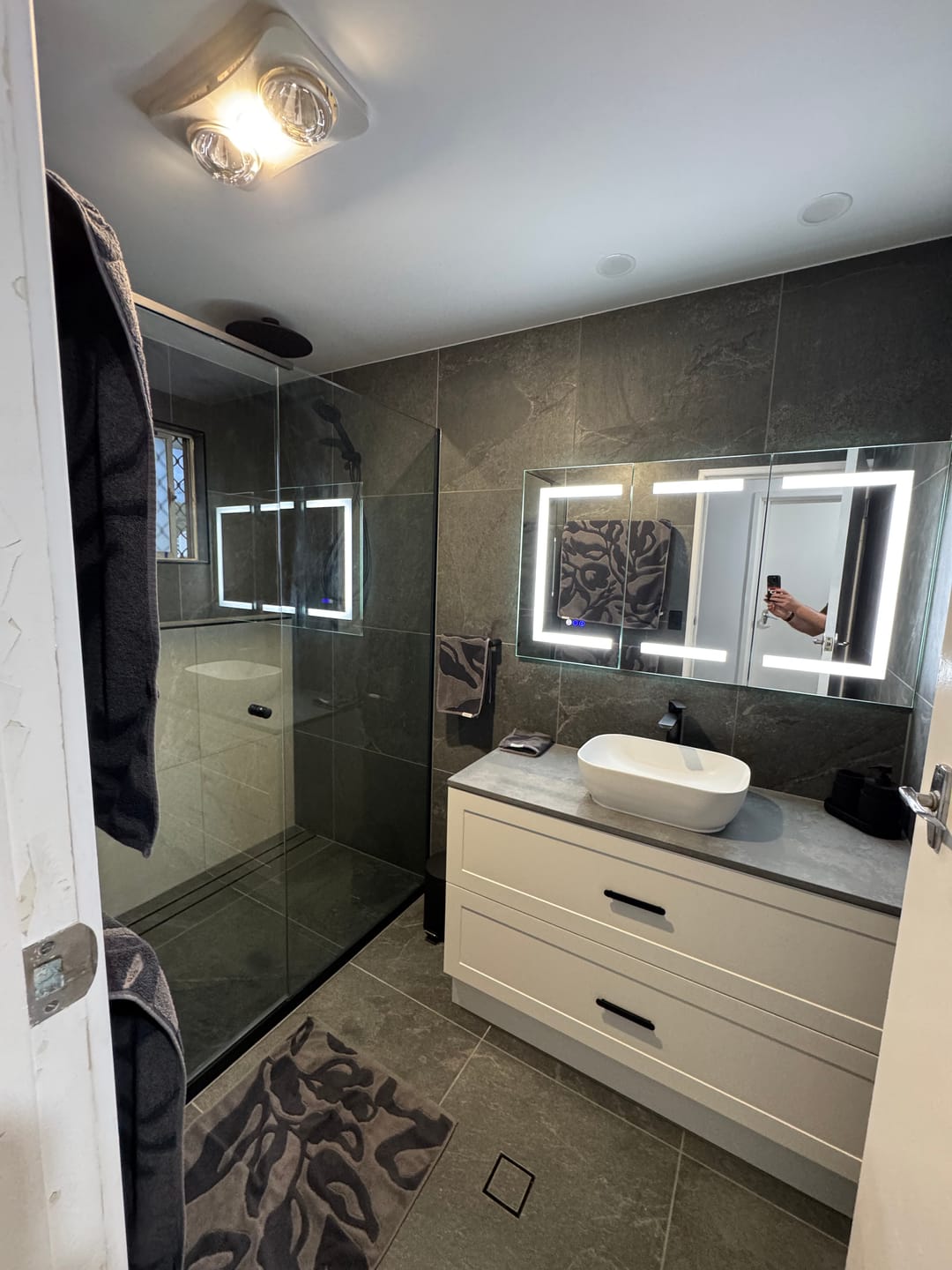 Customer photo review of Milan Mirror Cabinet