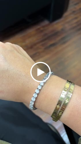 Customer video review of 5mm Tennis Bracelet