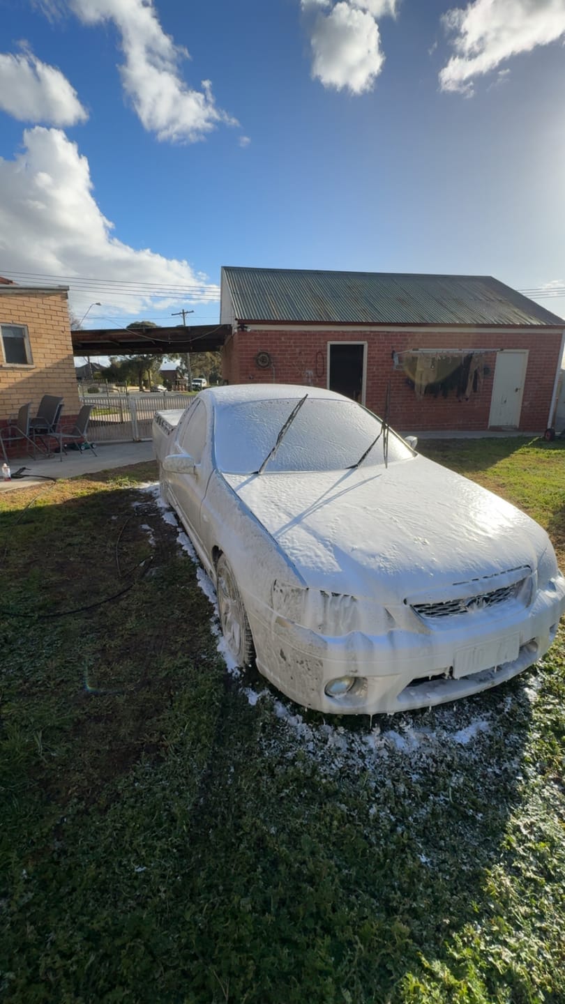 Customer photo review of Foam Cannon