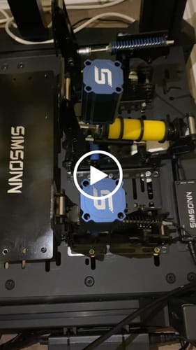 Customer video review of Simsonn VAM Pro Linear Motor -  the Pedals Haptic Reactor for Vibration Feedback