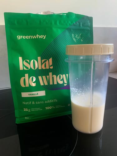 Customer photo review of Isolat de Whey Native