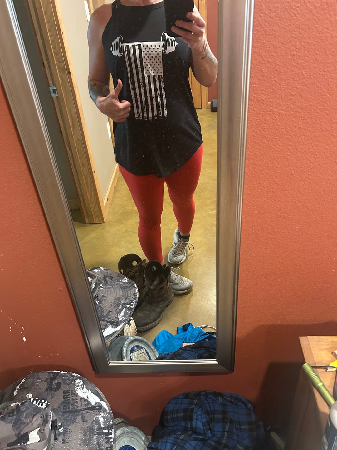 Customer photo review of Grab Bags Rocker Tank Top