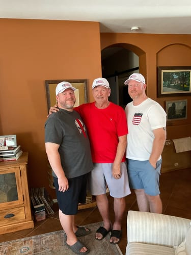 Customer photo review of USA Hat White