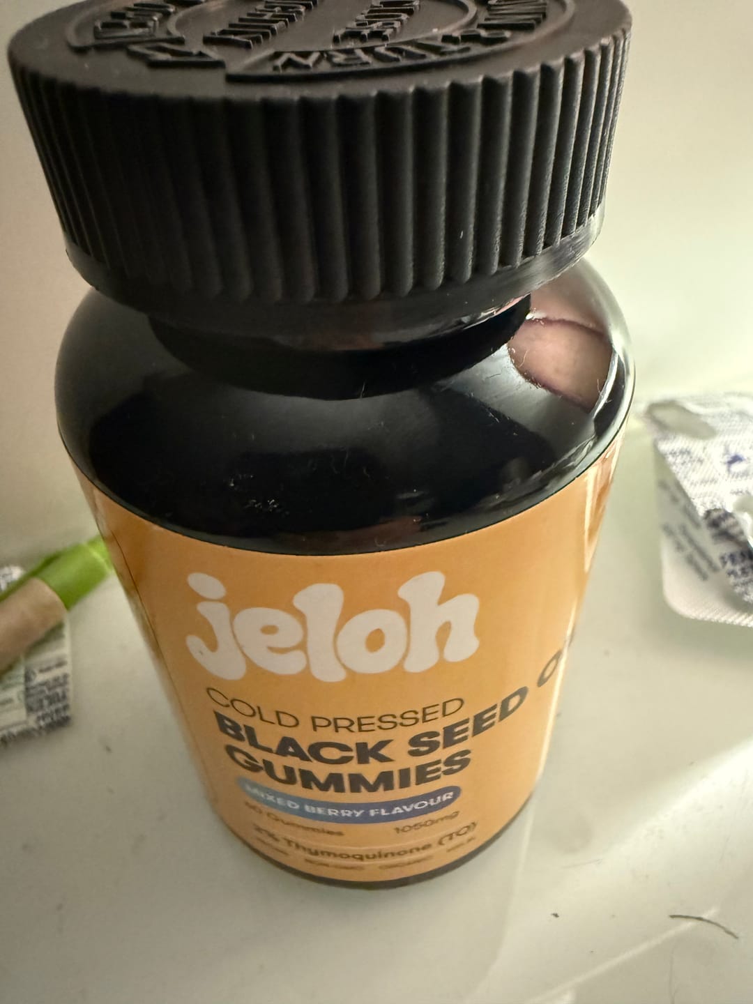 Customer photo review of Black Seed Oil Gummy