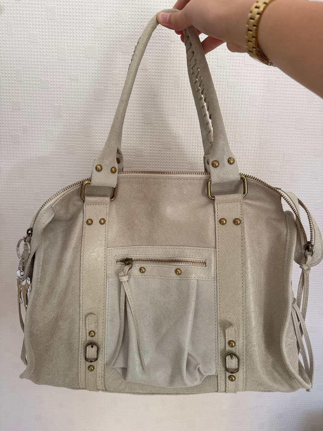 Customer photo review of It girl bag off white