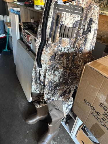 Customer photo review of QuestWade Elite Comfort Zip Breathable Waders