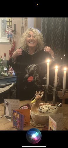 Customer photo review of Labrador Vinyl T-Shirt