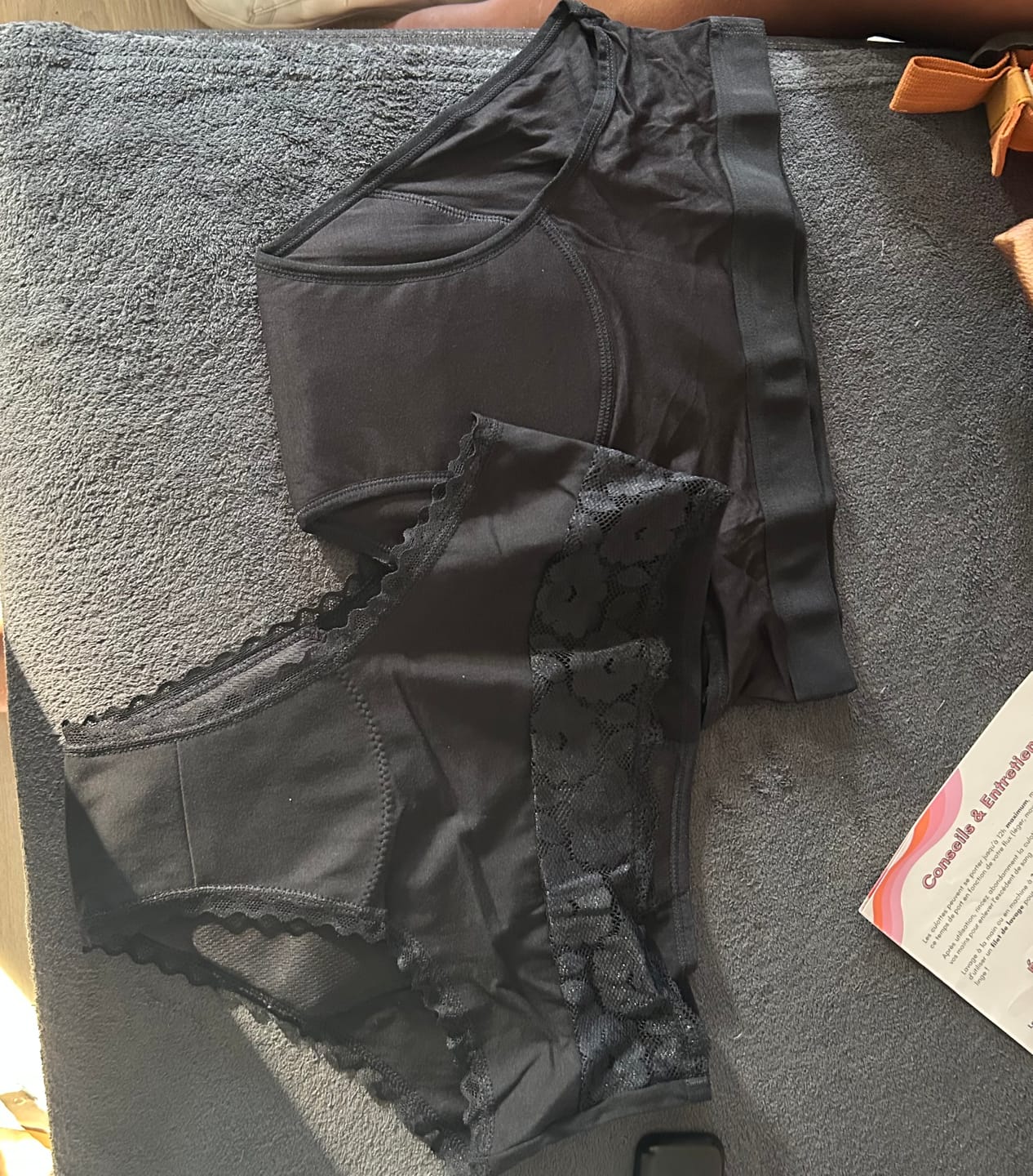 Customer photo review of Culotte Menstruelle Léa