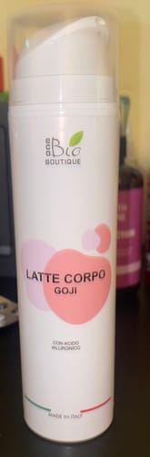 Customer photo review of Latte Corpo Goji