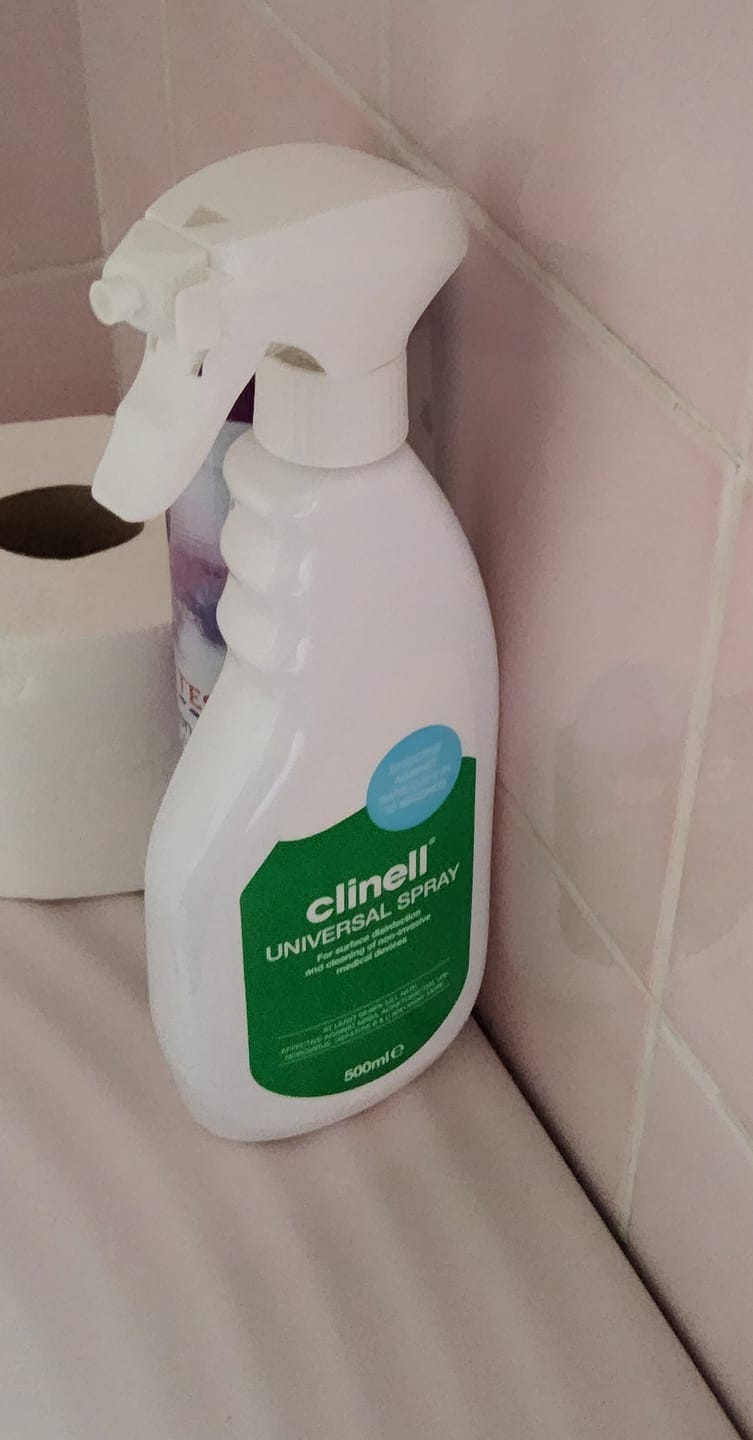 Customer photo review of Clinell Universal Spray 500ml