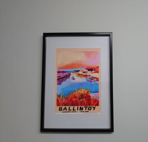 Customer photo review of Ballintoy Print | Nichola Irvine