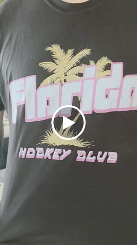 Customer video review of Florida Hockey Club T-Shirt