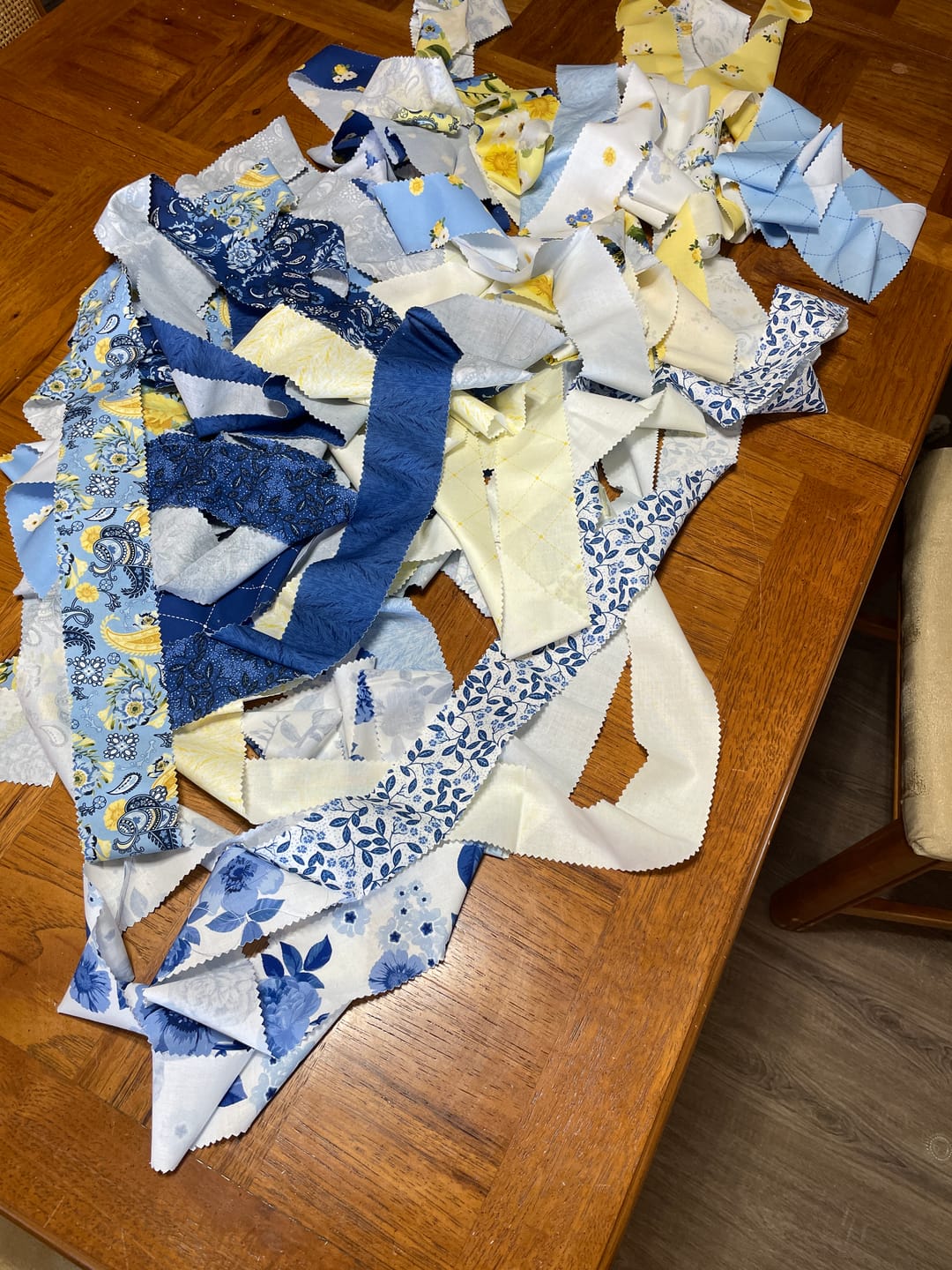 Customer photo review of True Fabrics - Sunshine Blooms - Precut Fabric