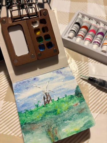 Customer photo review of Tobio's™ Watercolor Kit