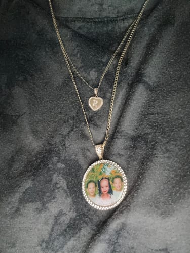 Customer photo review of 14K Hollow Cuban Curb Chain (2.5MM - 22” Inches) JTJ™