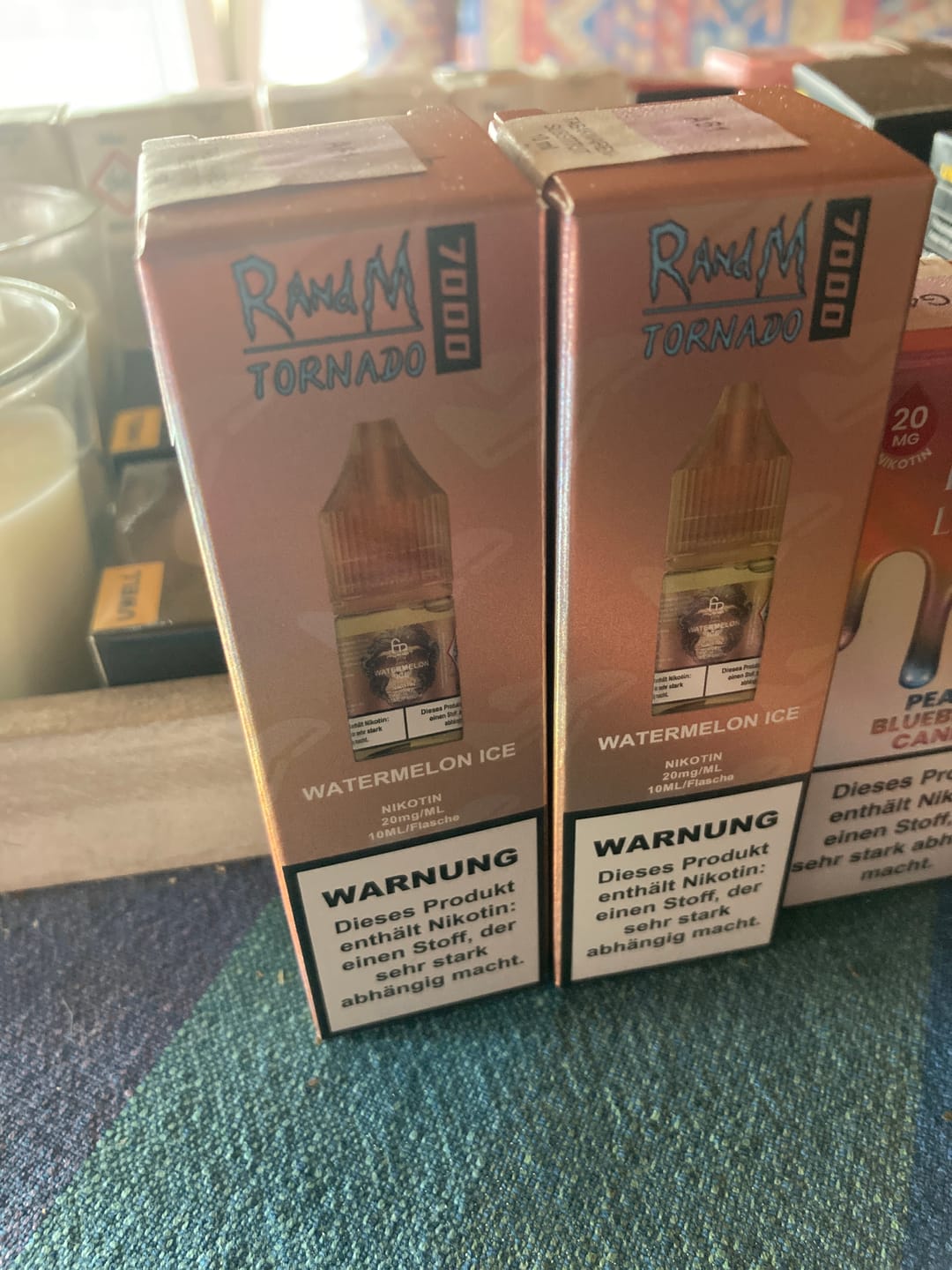 Customer photo review of Fumot RandM Tornado 7000 Liquid Watermelon Ice