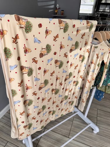 Customer photo review of Orchard Friends Blanket