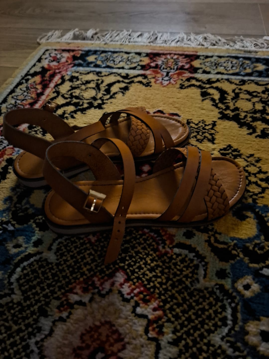 Customer photo review of Sandale Dama Piele Naturala Claudio Casini CART 4010