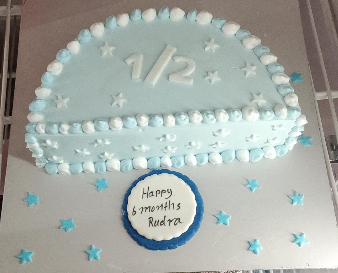 Customer photo review of Halfway there Cake