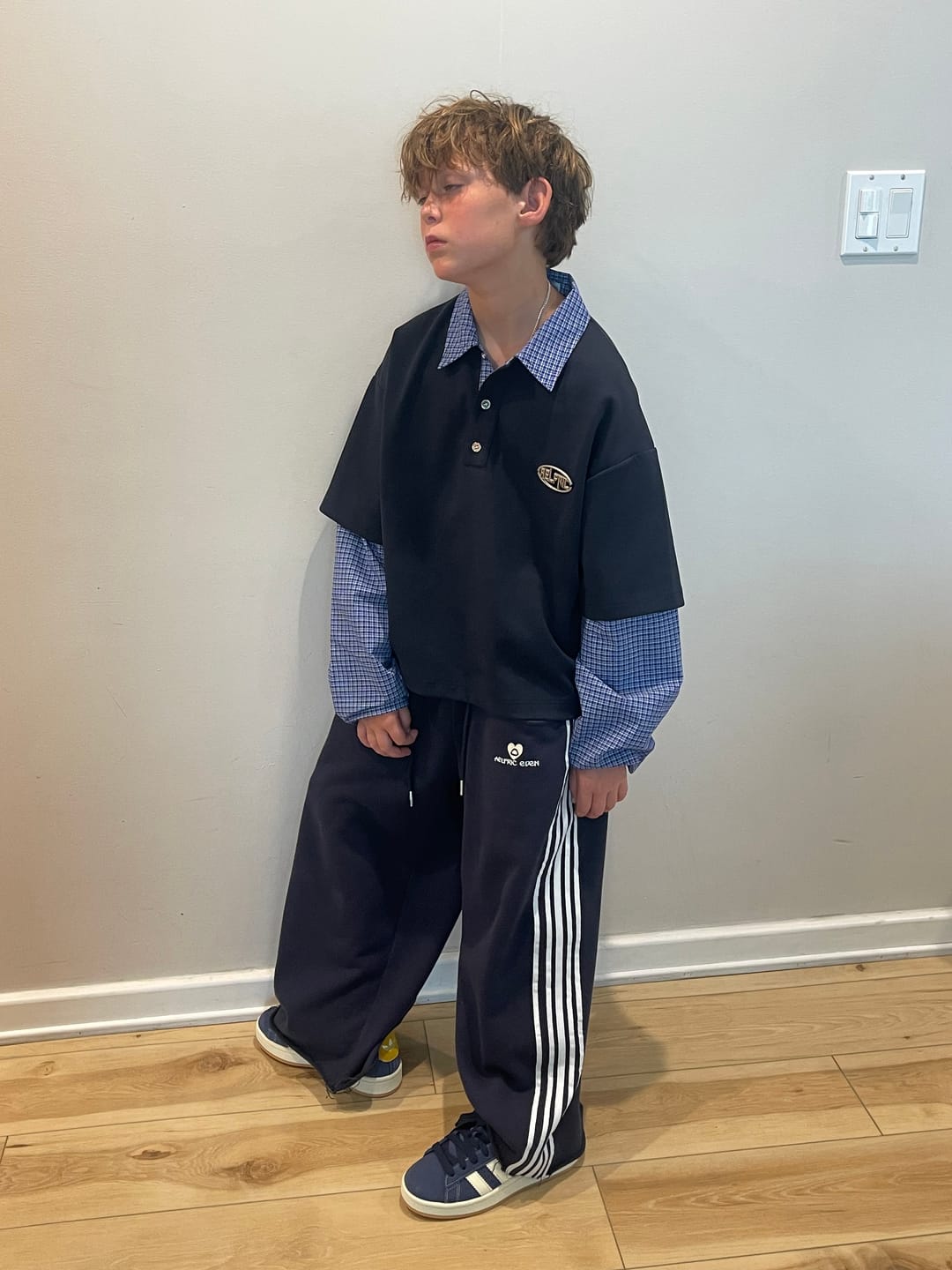 Customer photo review of Aelfric Eden Double Waist Baggy Sweatpants