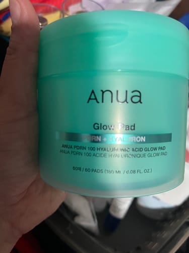 Customer photo review of Glow Pad PDRN + HYALURON