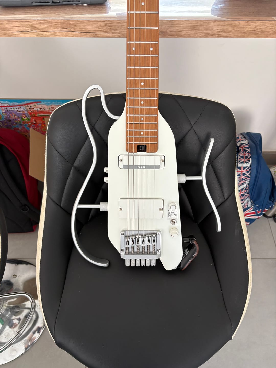 Customer photo review of Donner HUSH X™ PRO Guitare Électrique