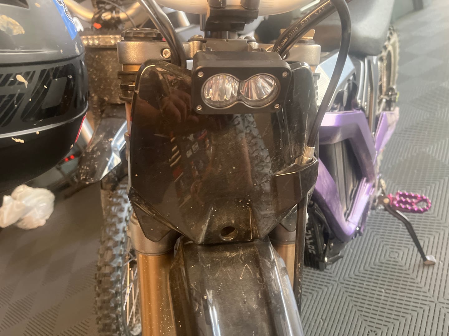 Customer photo review of SurRonshop Headlight Kit v5