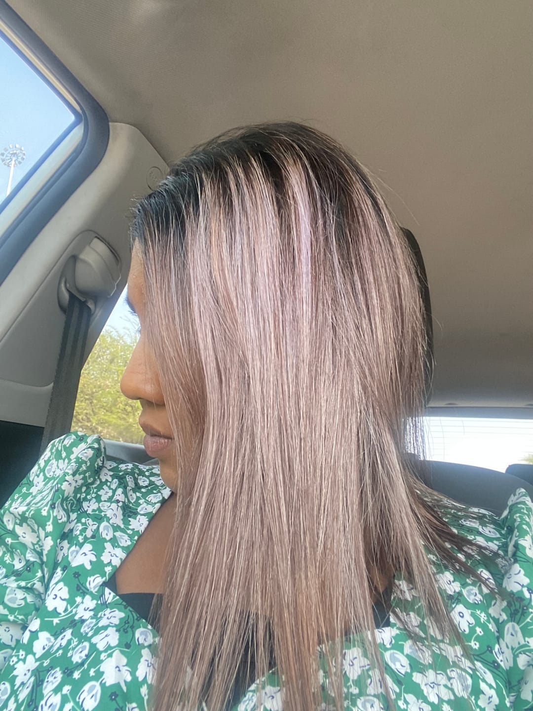 Customer photo review of Mycro Keratin Tone&Treat Silver Repair Masque 250ml