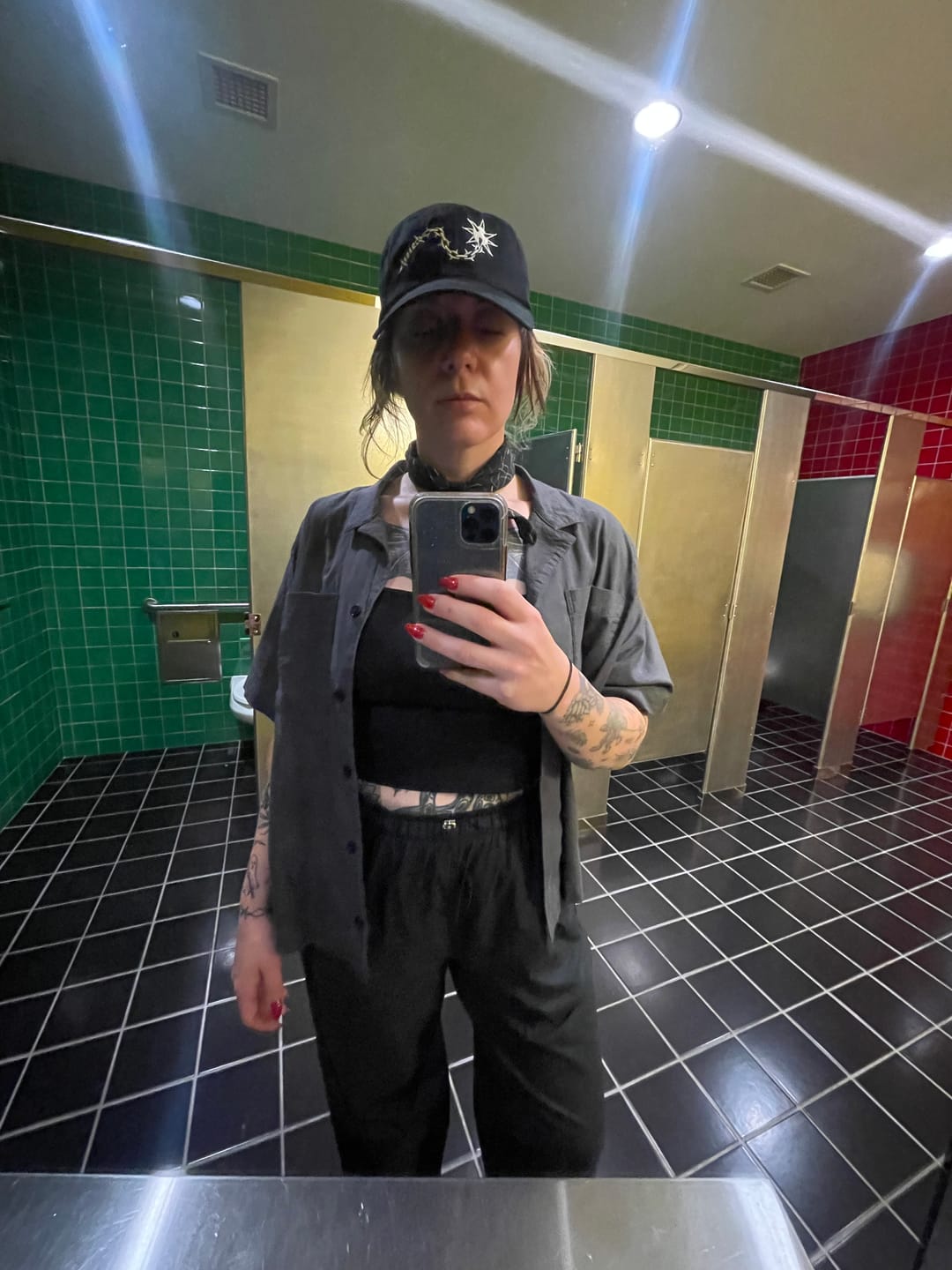 Customer photo review of Flail Dad Hat