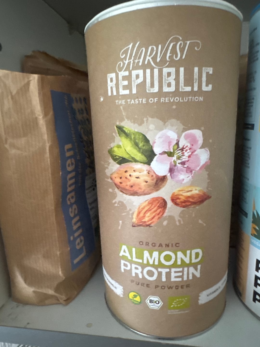 Customer photo review of Almond Protein - Natural