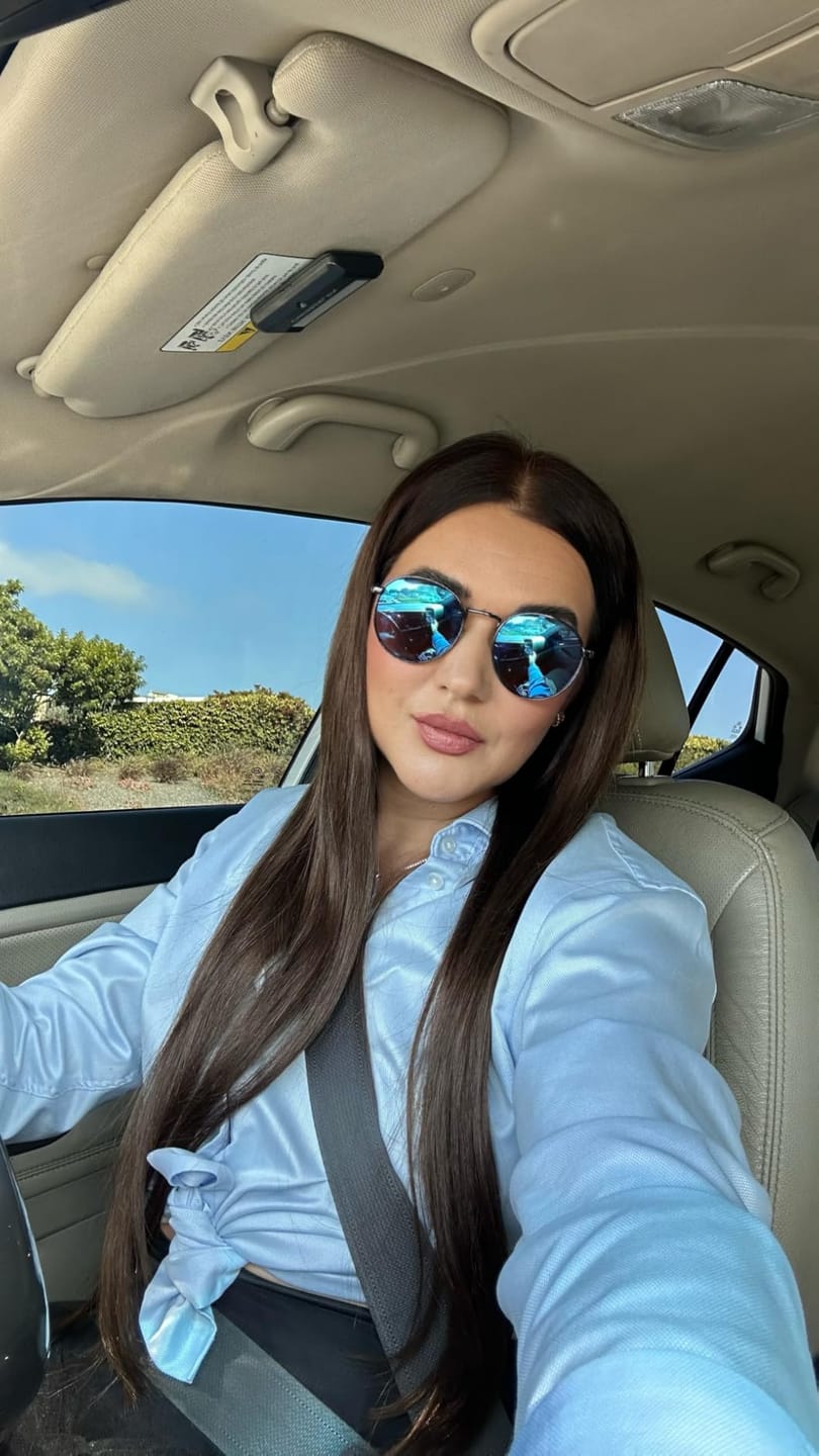 Customer photo review of Double Weft Human Hair Clip in Extensions for Women Darkest Brown (#2)