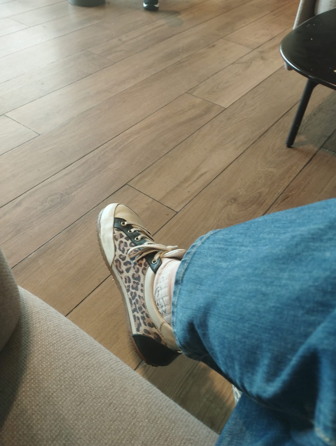 Customer photo review of Zapatilla A1. Blanca Romero