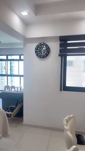 Customer photo review of GMT-Master II Wall Clock - All Black