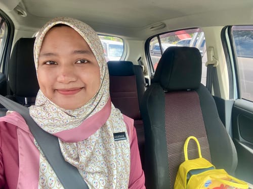 Customer photo review of Dahulu Square (Pink)