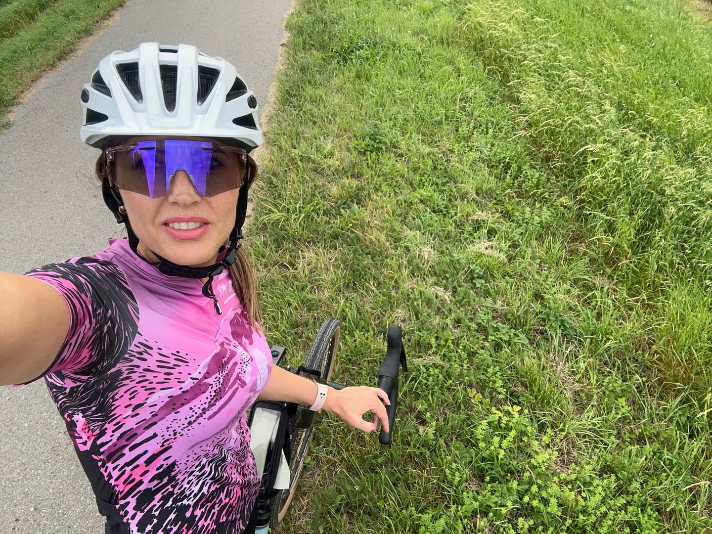 Customer photo review of Okulary Fotochromowe Przeciwsłoneczne Rowerowe Ochrona UV400-SP323