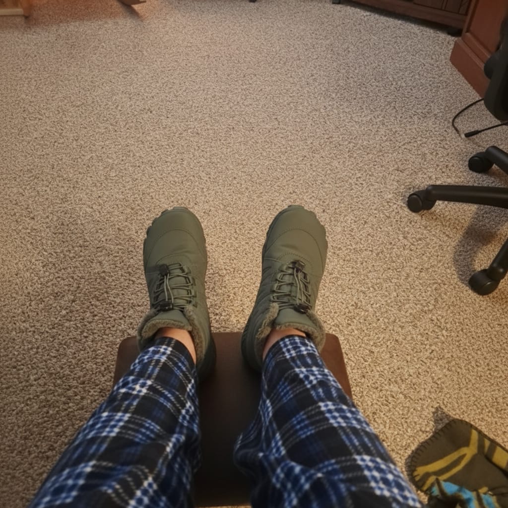 Customer photo review of Thorn - Healthy Non-Slip & Water-Resistant Grounding Barefoot Boots