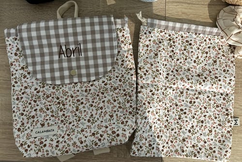 Customer photo review of Mochila infantil Miranda