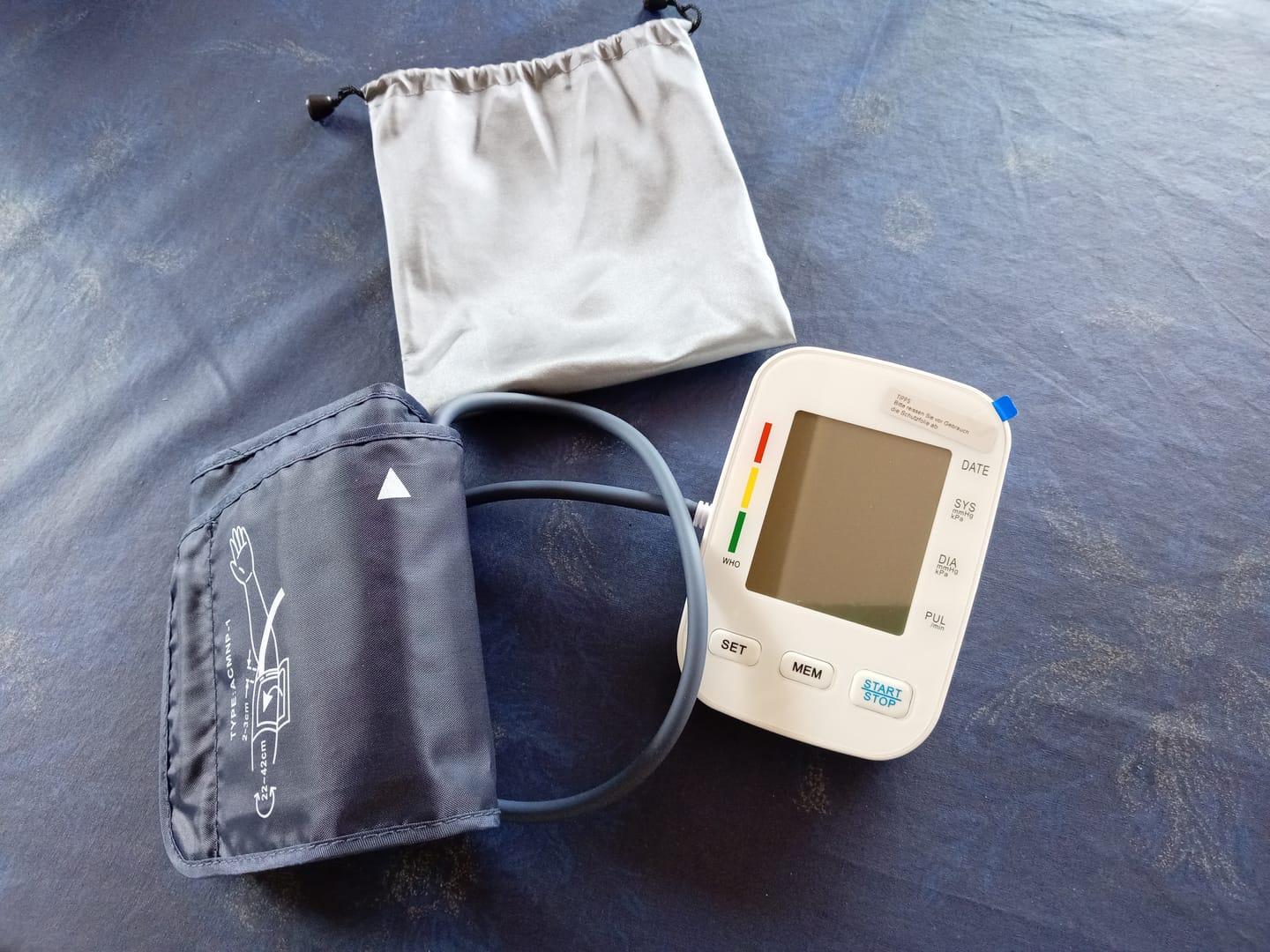 Customer photo review of Tensiomètre V1 Pro – Précision clinique et confort optimal pour un suivi fiable à domicile