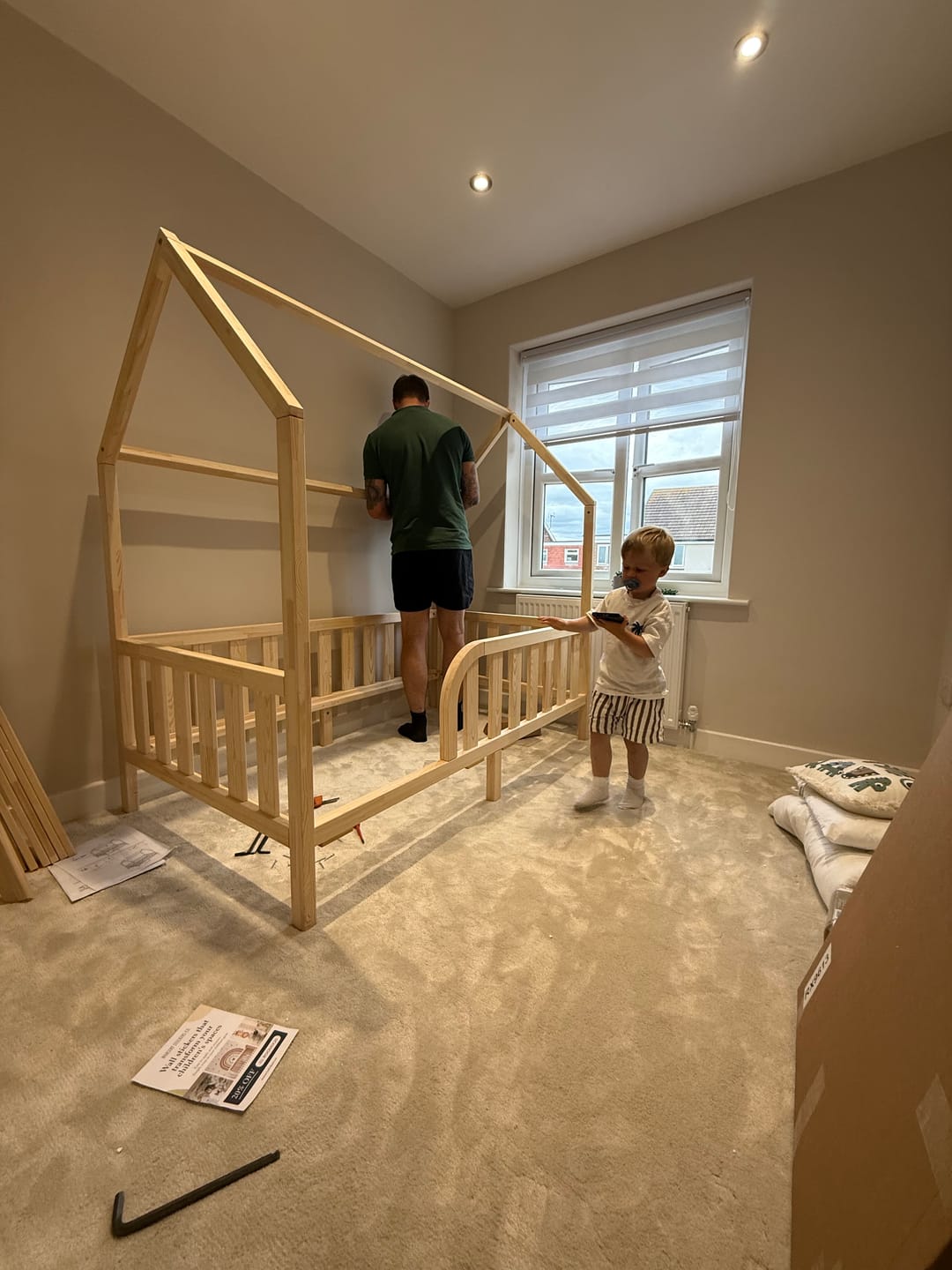 Customer photo review of Stompa Toddler Mattress