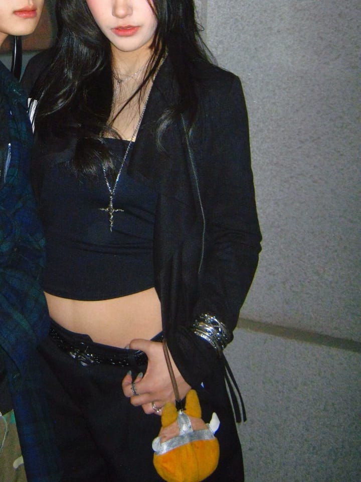Customer photo review of IAMXIAA Cropped Moto Jacket with Asymmetric Zip