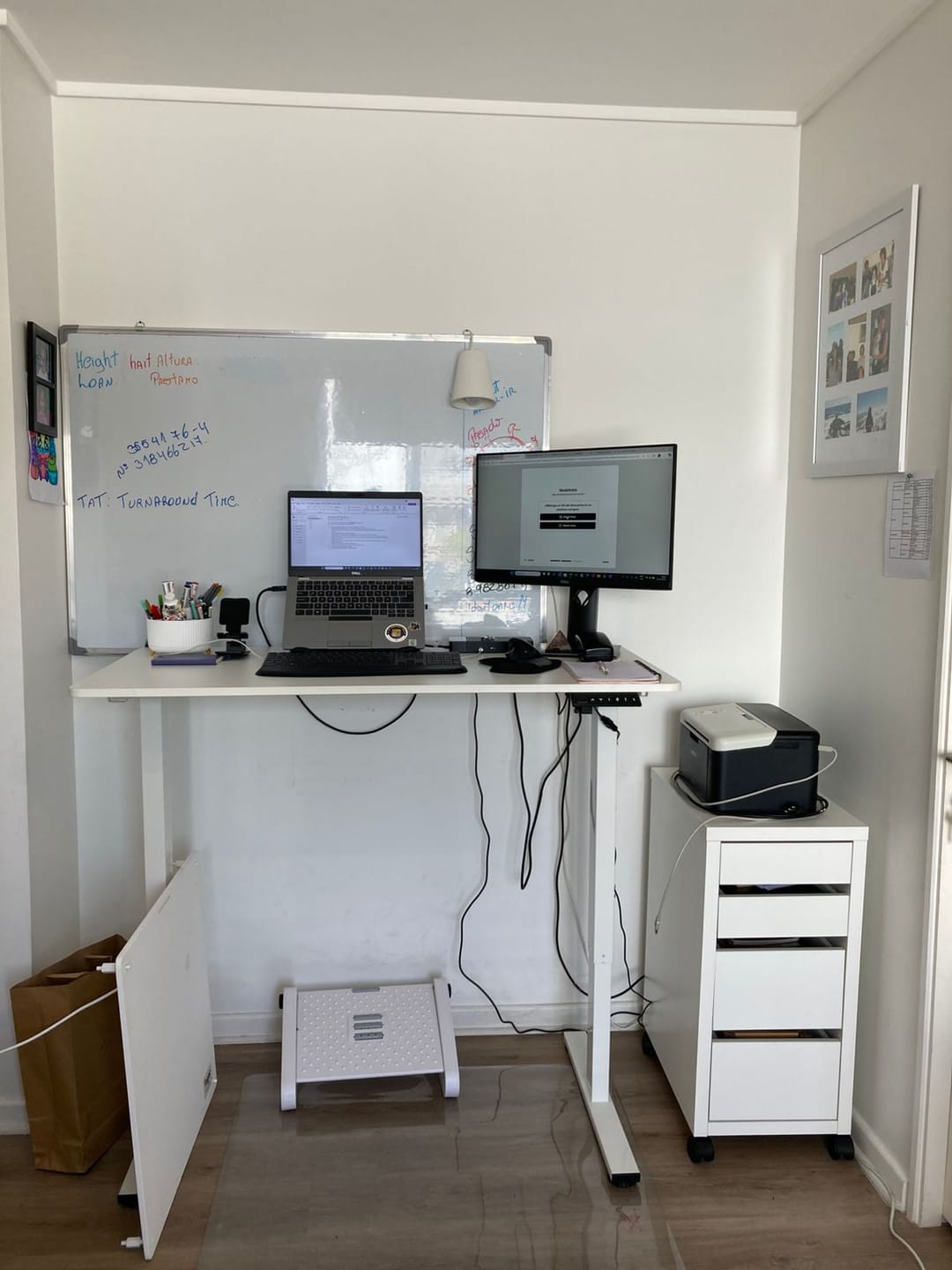 Customer photo review of Super Pack: Standing Desk Essential + Trotadora Multifuncional