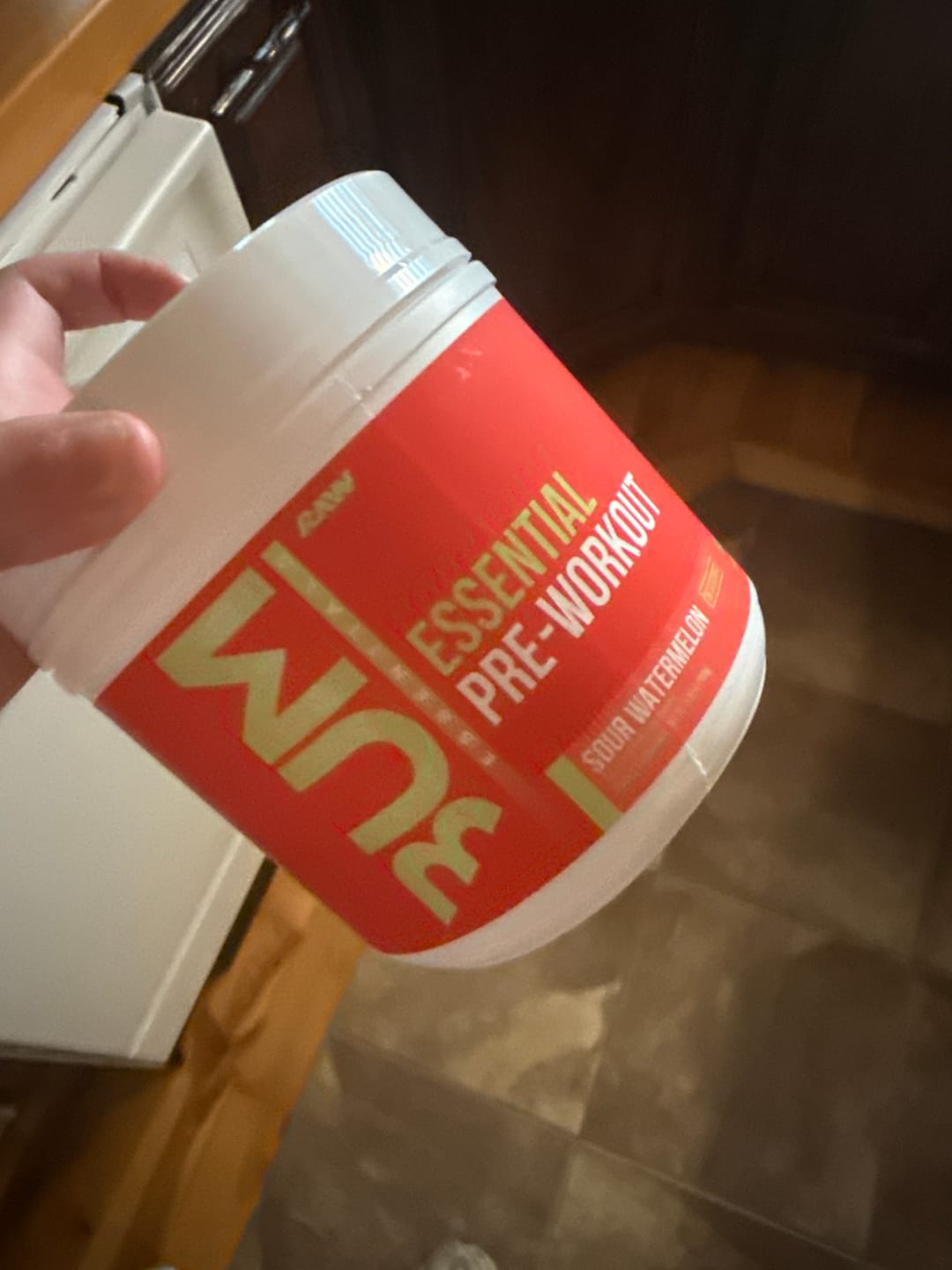 Customer photo review of CBUM - Essentiel Pre-Workout - 408g