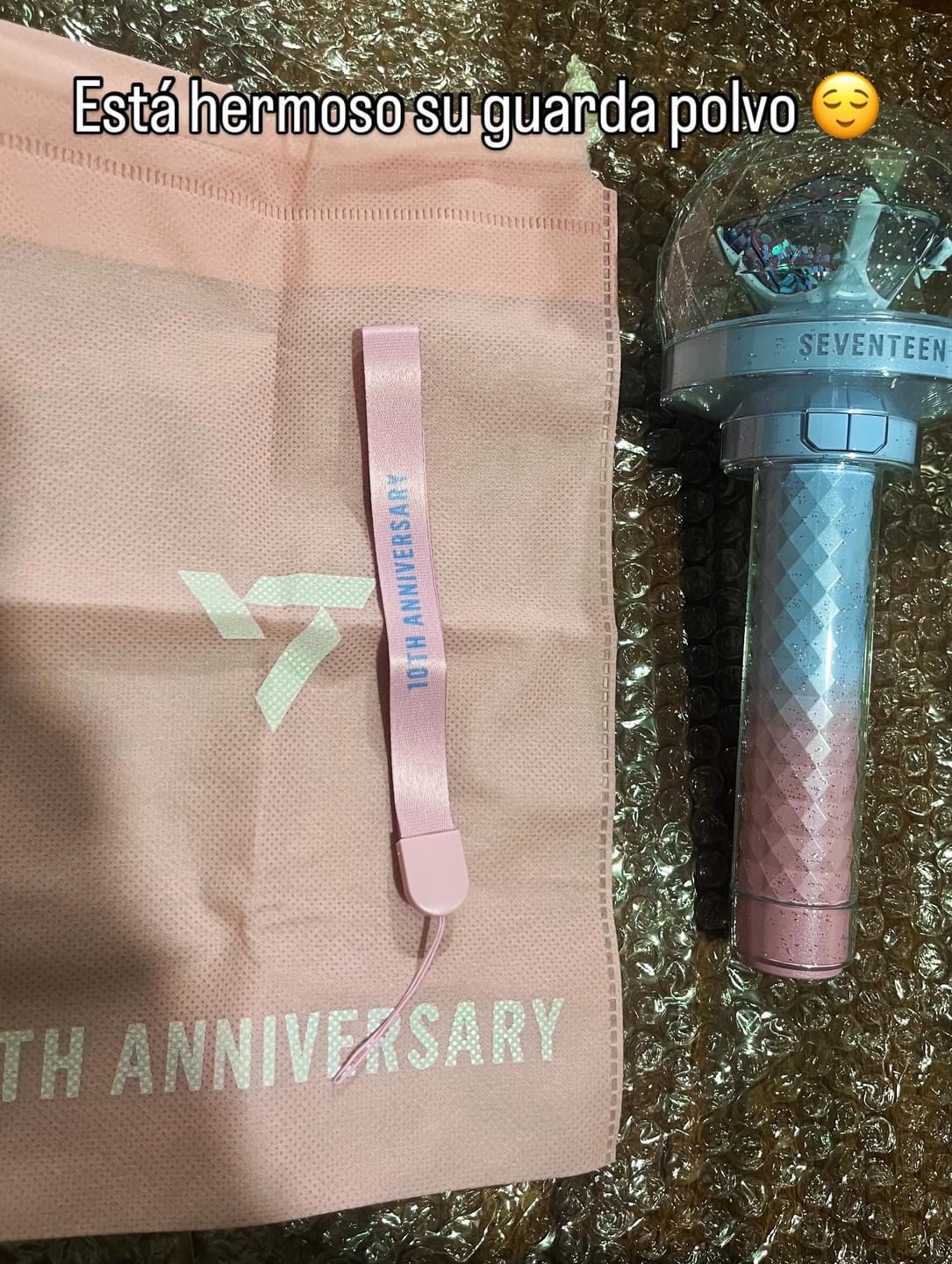 Customer photo review of SEVENTEEN - OFFICIAL LIGHT STICK VER.3 10TH ANNIV.