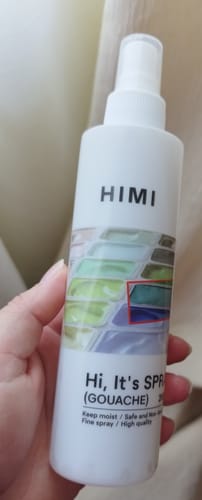 Customer photo review of Himi - Spray Protector Antihongos e Hidratador Para Gouache y Acrílicos