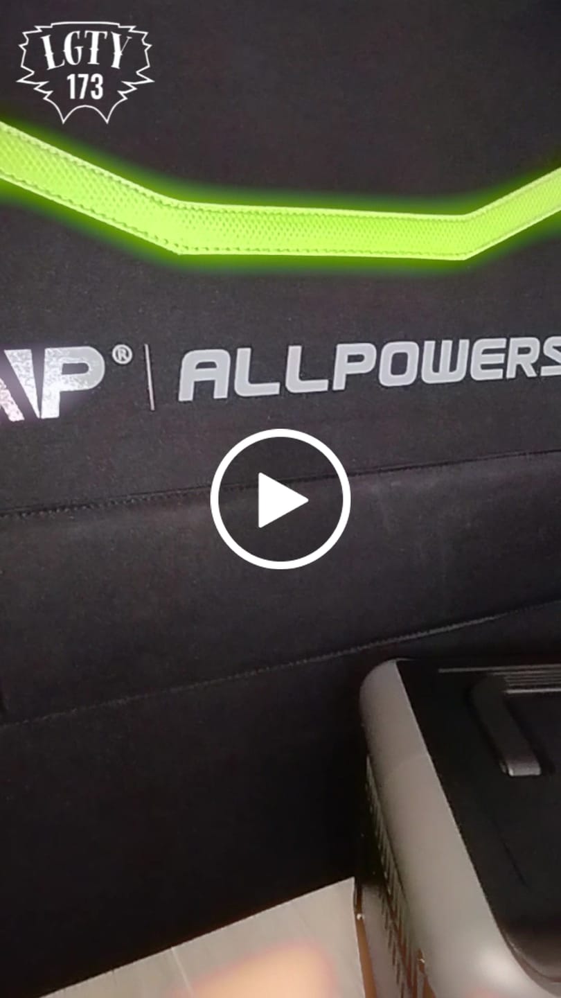 Customer video review of ALLPOWERS 600W Générateur Solaire R600 avec PV100W