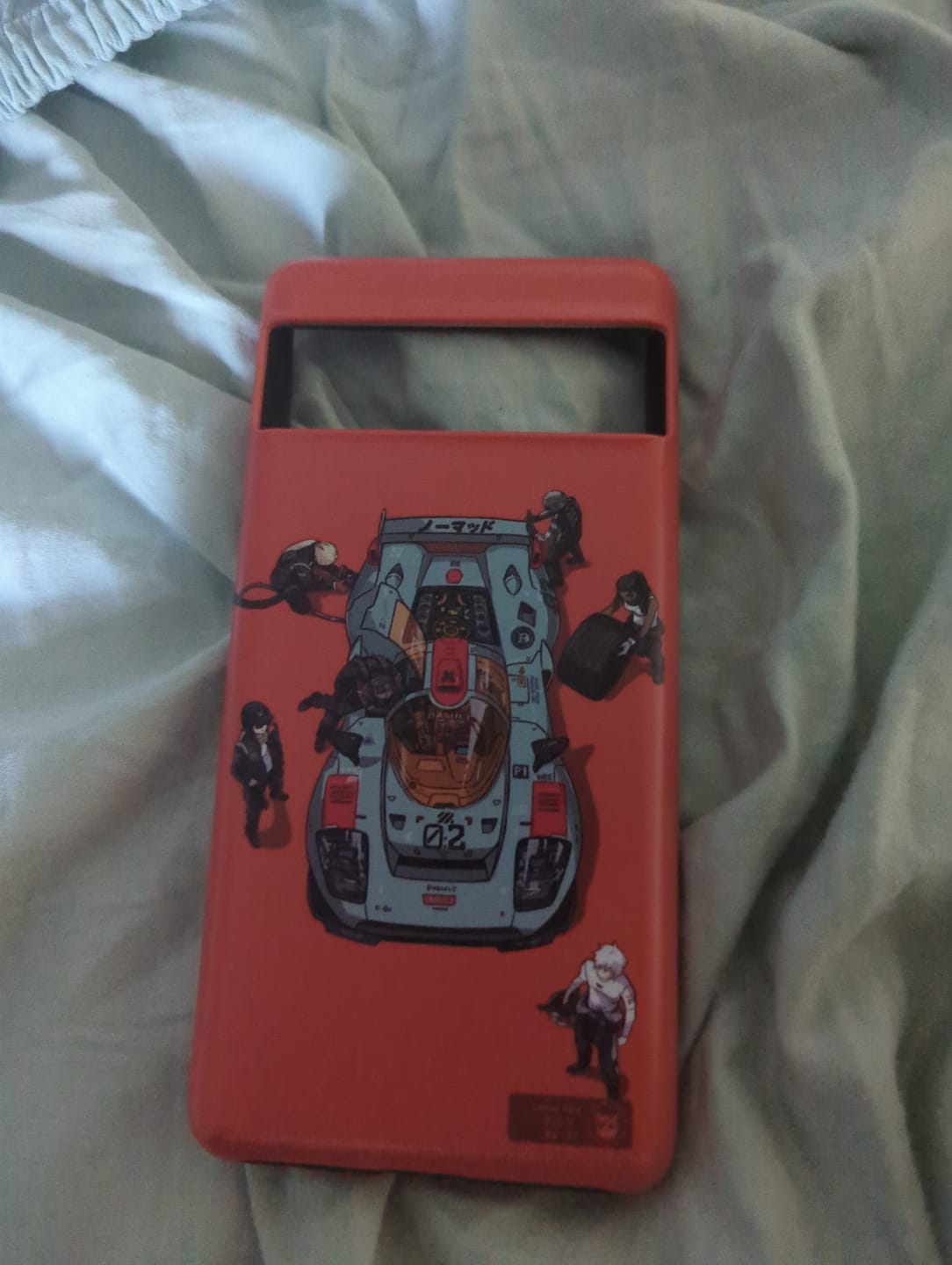 Customer photo review of Grand Prix Pixel Case
