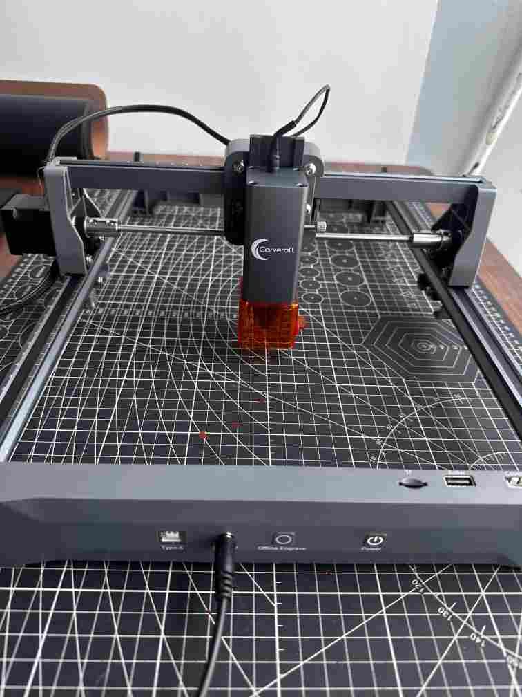 Customer photo review of Carverall X2-K15 Pro Mini Portable Laser Engraver