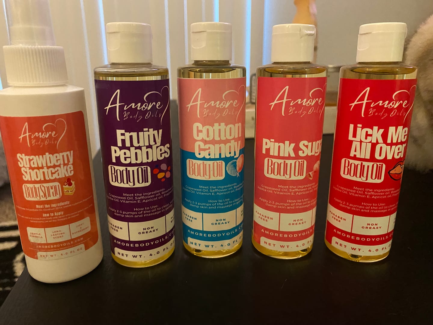 Customer photo review of Pink Sugar - Body Oil