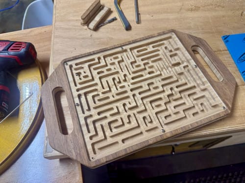 Customer photo review of 🔥Interactive Maze Game Builder Kit - BamX™🔥