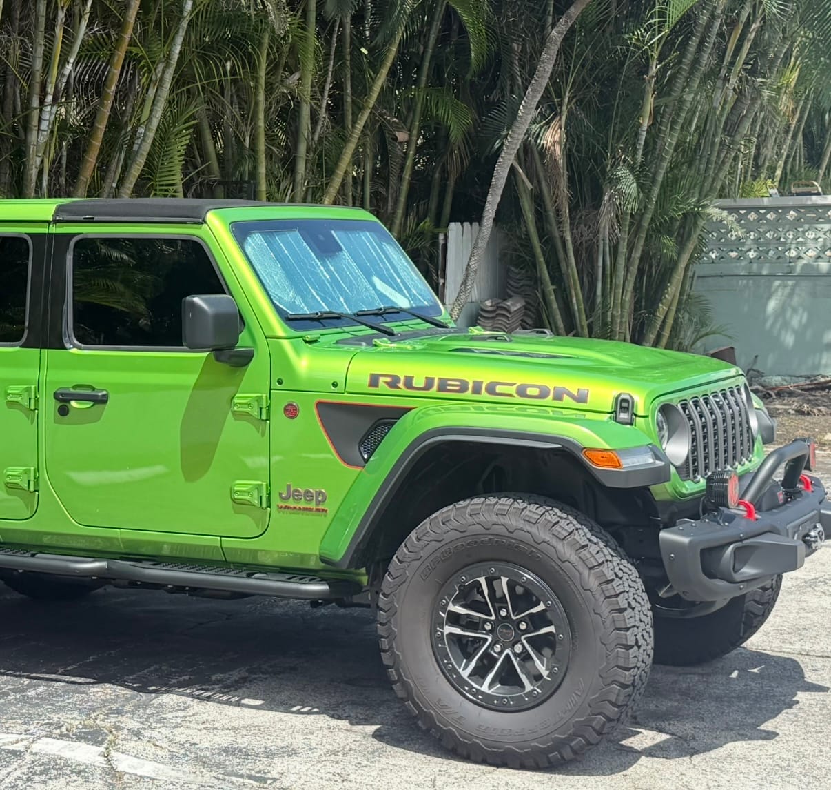 Customer photo review of Premium Fender Vent Decal Set | Matte Black - fits Wrangler JL & Gladiator JT